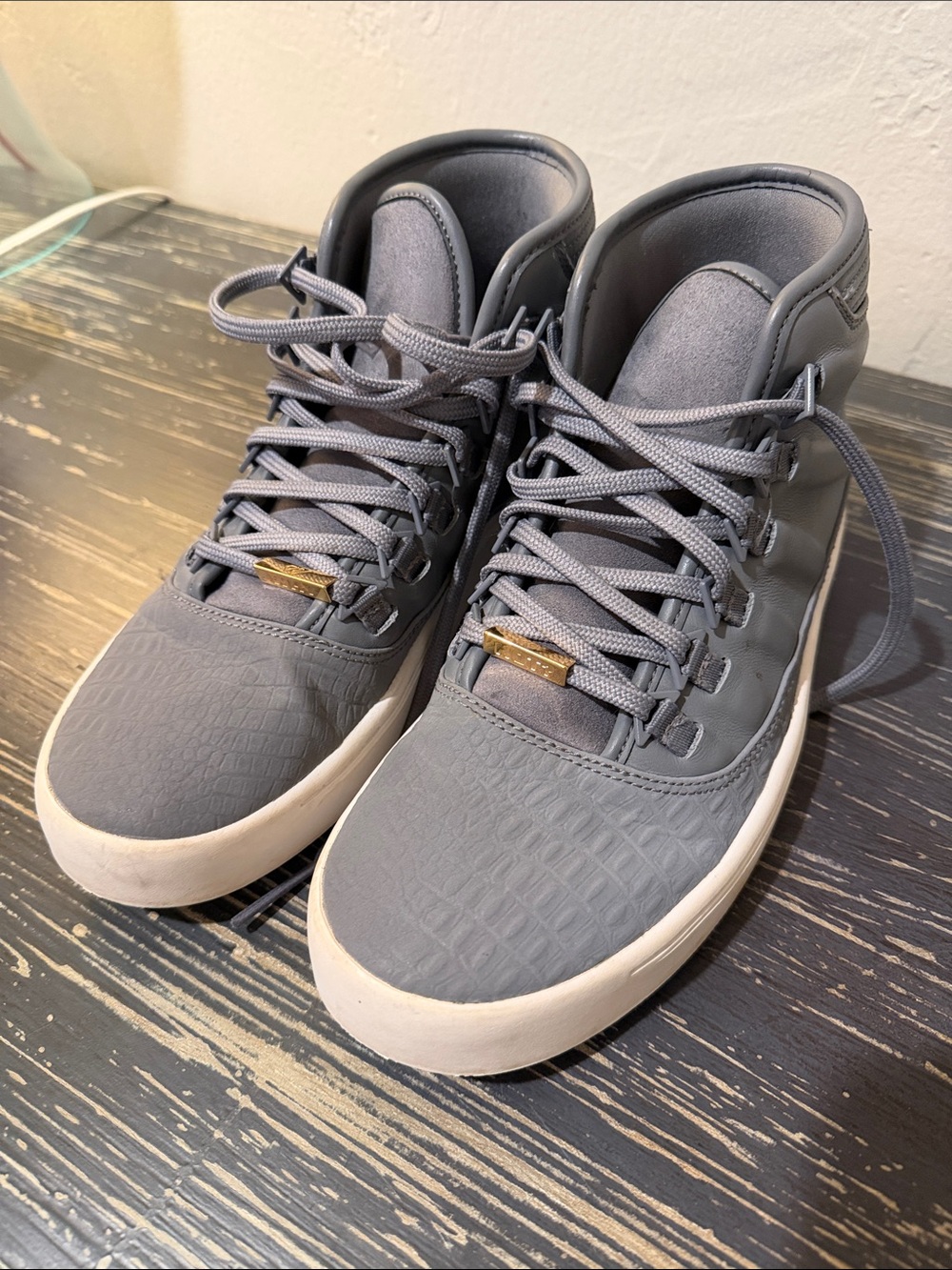 Westbrook Jordan 0 “Cool Grey” Men's High-Top Casual Sneakers